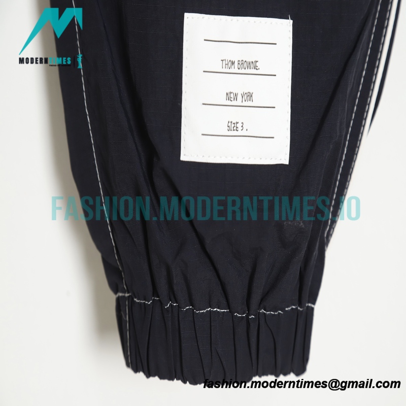 Thom Browne - Lines Nylon Woven Trench Sport Pants Thom Browne - Lines Nylon Woven Trench Sport Pants